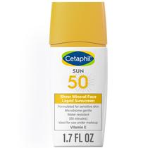 Protetor solar Cetaphil Sheer 100% Mineral SPF 50 50ml para rosto Protetor solar Cetaphil Sheer 100% Mineral SPF 50 50ml para rosto