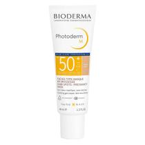 Protetor Solar com Cor + Ação Clareadora Bioderma Photoderm M FPS 50+