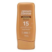 Protetor Solar com Cor FPS 15 110ml - Cenoura & Bronze