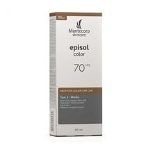 Protetor Solar com Cor FPS70 Mantecorp Episol - 3 40ml