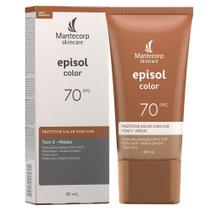 Protetor Solar com Cor FPS70 Mantecorp Skincare Episol