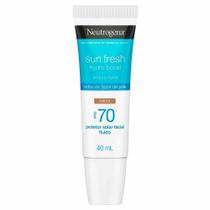 Protetor Solar com Cor Neutrogena - Sun Fresh Hydro Boost FPS 70