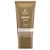 Protetor Solar Com Cor Tom Claro 2 FPS70 40ml Episol Color