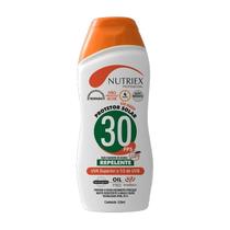 Protetor Solar com Repelente FPS 30 1/3 UVA Nutriex 120ml