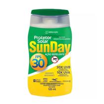 Protetor Solar Com Repelente FPS 30 Sunday 120 ml Sunday
