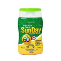 Protetor Solar Com Repelente FPS 60 Sunday 120 ml Sunday