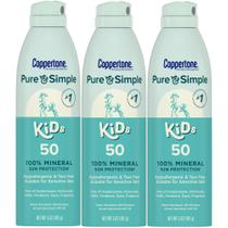 Protetor solar Coppertone Pure and Simple Kids Spray SPF 50 150mL