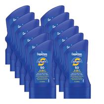 Protetor solar Coppertone SPORT Lotion SPF 50 90mL, pacote com 12
