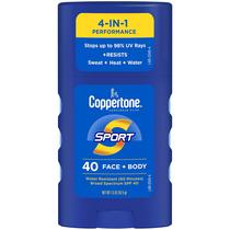 Protetor Solar Coppertone Sport SPF 40 - Bastão 45ml - Resistente à Água