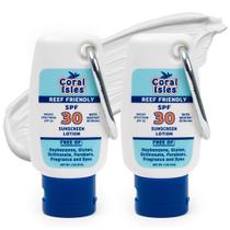 Protetor solar Coral Isles SPF 30 Broad Spectrum 60mL x 2