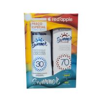 Protetor Solar Corporal 30 + Facial 70 kit Summer Red Protetor Solar Corporal 30 + Facial 70 kit Summer Red