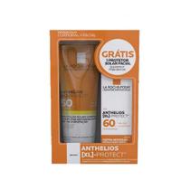 Protetor Solar Corporal Anthelios XL Protect FPS50 200ml + Protetor Solar Facial FPS60 Sem Cor 25g - La Roche-Posay Protetor Solar Corporal Anthelios XL Protect FPS50 200ml + Protetor Solar Facial FPS60 Sem Cor 25g - La Roche-Posay