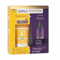 Protetor Solar Corporal Australian Gold Fps30 120g+leave-in Eudora Siàge Resgate Imediato 100ml