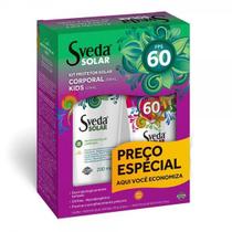 Protetor Solar Corporal e Kids Sveda FPS60 200ml+125ml