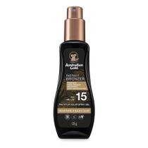 Protetor Solar Corporal FPS 15 Instant Bronzer Spray Gel 125ml Australian Gold