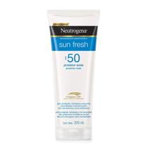 Protetor Solar Corporal Loção FPS 50 Neutrogena Sun Fresh 200ml Protetor Solar Corporal Loção FPS 50 Neutrogena Sun Fresh 200ml
