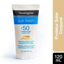 Protetor Solar Corporal Neutrogena Sun Fresh FPS50 120ml