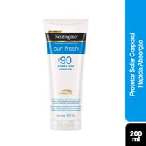 Protetor Solar Corporal Neutrogena Sun Fresh FPS90 200ml Protetor Solar Corporal Neutrogena Sun Fresh FPS90 200ml
