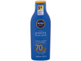 Protetor Solar Corporal Nivea FPS 70 Sun - Protect & Hidrata 200ml