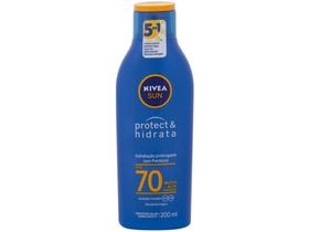 Protetor Solar Corporal Nivea FPS 70 Sun - Protect & Hidrata 200ml
