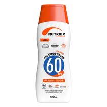 Protetor Solar Corporal Profissional FPS 60 1/3 UVA 120ml Nutriex 60962 Protetor Solar Corporal Profissional FPS 60 1/3 UVA 120ml Nutriex 60962