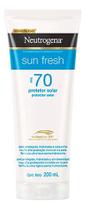 Protetor Solar Corporal Sun Fresh Fps 70 200ml Neutrogena Protetor Solar Corporal Sun Fresh Fps 70 200ml Neutrogena