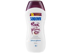 Protetor Solar Corporal Sundown FPS 70 - Todo dia Praia e Piscina 200ml