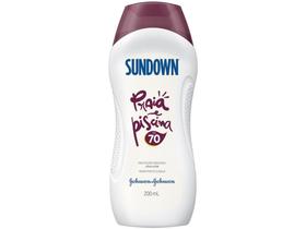 Protetor Solar Corporal Sundown FPS 70 - Todo dia Praia e Piscina 200ml