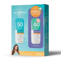 Protetor Solar Corporal Sunless Fps50 120g + Protetor Solar Facial Kids Fps60 120g