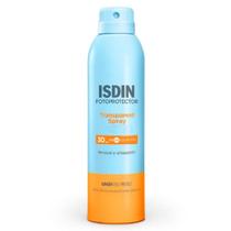 Protetor Solar Corporal Transparente Isdin Spray FPS 30 250ml Protetor Solar Corporal Transparente Isdin Spray FPS 30 250ml