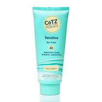 Protetor solar CotZ Sensitive Óxido de zinco não colorido SPF 40 100mL