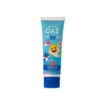 Protetor Solar Creme OAZ Baby Shark FPS50 125ml