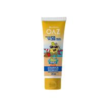 Protetor Solar Creme OAZ Bob Esponja FPS50 125ml