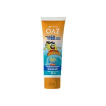 Protetor Solar Creme OAZ Bob Esponja FPS60 125ml Protetor Solar Creme OAZ Bob Esponja FPS60 125ml