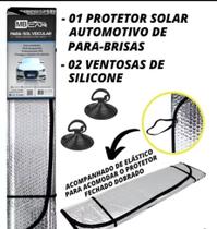 Protetor Solar de Parabrisa Painel de Carro Quebra Sol Para Carro 1,30x60 cm