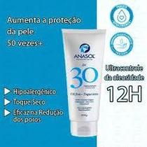 Protetor Solar Dupla Proteção UVA+UVB 30 Fps 200g - Anasol