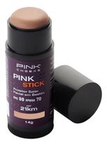 Protetor Solar E Base Pink Stick Fps 90 Cor 21 Km Pink Cheek Protetor Solar E Base Pink Stick Fps 90 Cor 21 Km Pink Cheek