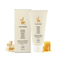 Protetor solar EELHOE Beef Tallow com óxido de zinco SPF 30 90mL