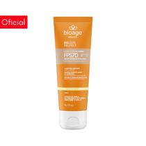 Protetor Solar Efeito Base FPS 70 Tom 3 Cobertura Uniforme 45g - Bioage Protetor Solar Efeito Base FPS 70 Tom 3 Cobertura Uniforme 45g - Bioage