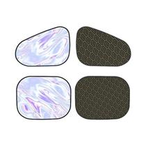 Protetor Solar Eletrostático Anti-reflexo E Isolante Térmico Para Janela Lateral De Carro SEAMETAL Protetor Solar Eletrostático Anti-reflexo E Isolante Térmico Para Janela Lateral De Carro SEAMETAL