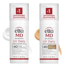 Protetor Solar EltaMD UV Daily FPS 40 Sem Cor e com Cor Protetor Solar EltaMD UV Daily FPS 40 Sem Cor e com Cor