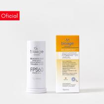 Protetor Solar em Base Stick FPS 60 com Vitamina D-like Bege Claro 17g - Bioage Protetor Solar em Base Stick FPS 60 com Vitamina D-like Bege Claro 17g - Bioage