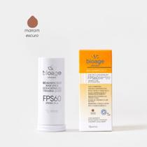 Protetor Solar em Base Stick FPS60 com Vitamina D-like Marrom Escuro 15g