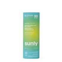 Protetor solar em bastão ATTITUDE Mineral Face SPF 30 20mL Vegan