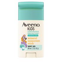 Protetor solar em bastão Aveeno Kids Continuous Protection SPF 50 45mL