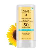 Protetor solar em bastão Babo Botanicals Super Shield SPF 50