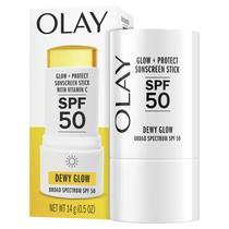 Protetor solar em bastão Olay Glow & Protect SPF 50 14g sem perfume