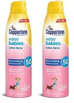 Protetor solar em spray Coppertone Water Babies SPF 50 180mL