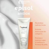 Protetor Solar Episol Antiox FPS 60 Antienvelhecimento 60G - Mantecorp Skincare cod 7891142204882 Protetor Solar Episol Antiox FPS 60 Antienvelhecimento 60G - Mantecorp Skincare cod 7891142204882