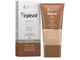Protetor Solar Episol Color com Cor Tom 3 Médio FPS 30 Loção com Efeito de Base 40g Protetor Solar Episol Color com Cor Tom 3 Médio FPS 30 Loção com Efeito de Base 40g